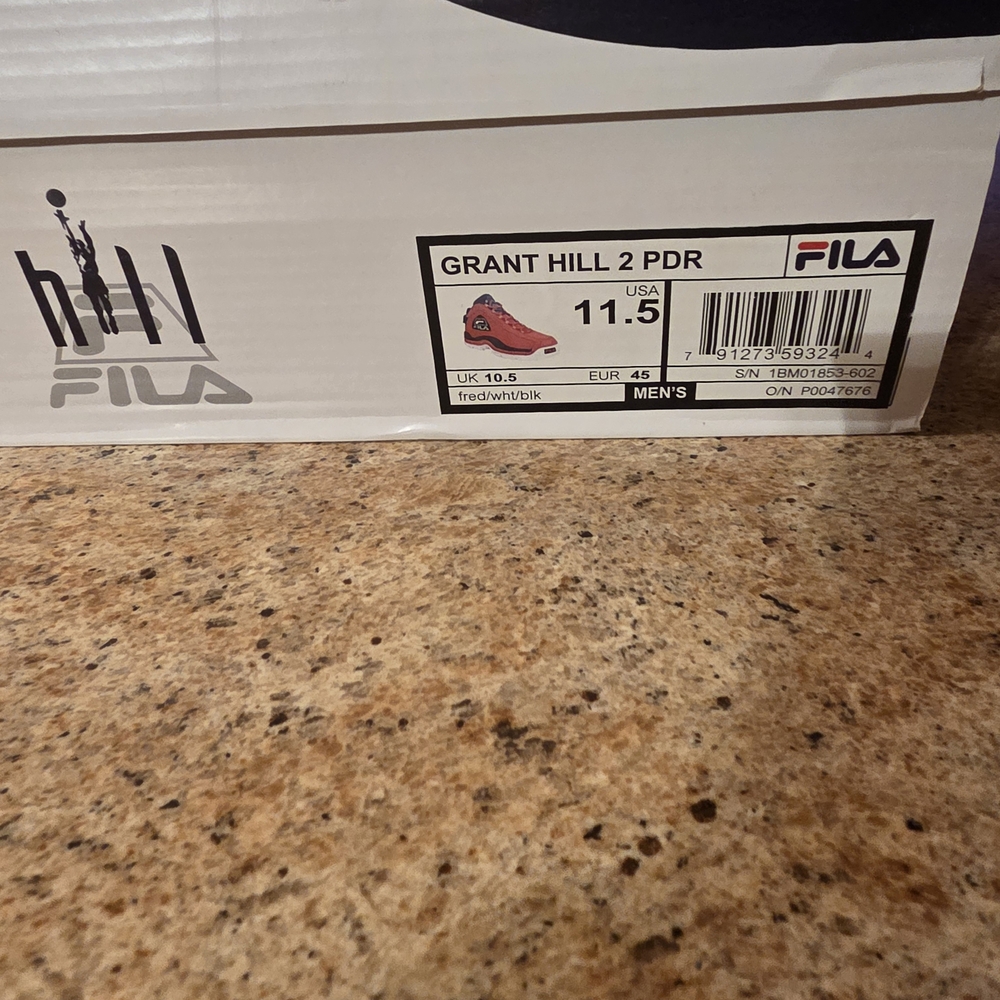 Fila Grant Hill 2 PDR Red Sneakers